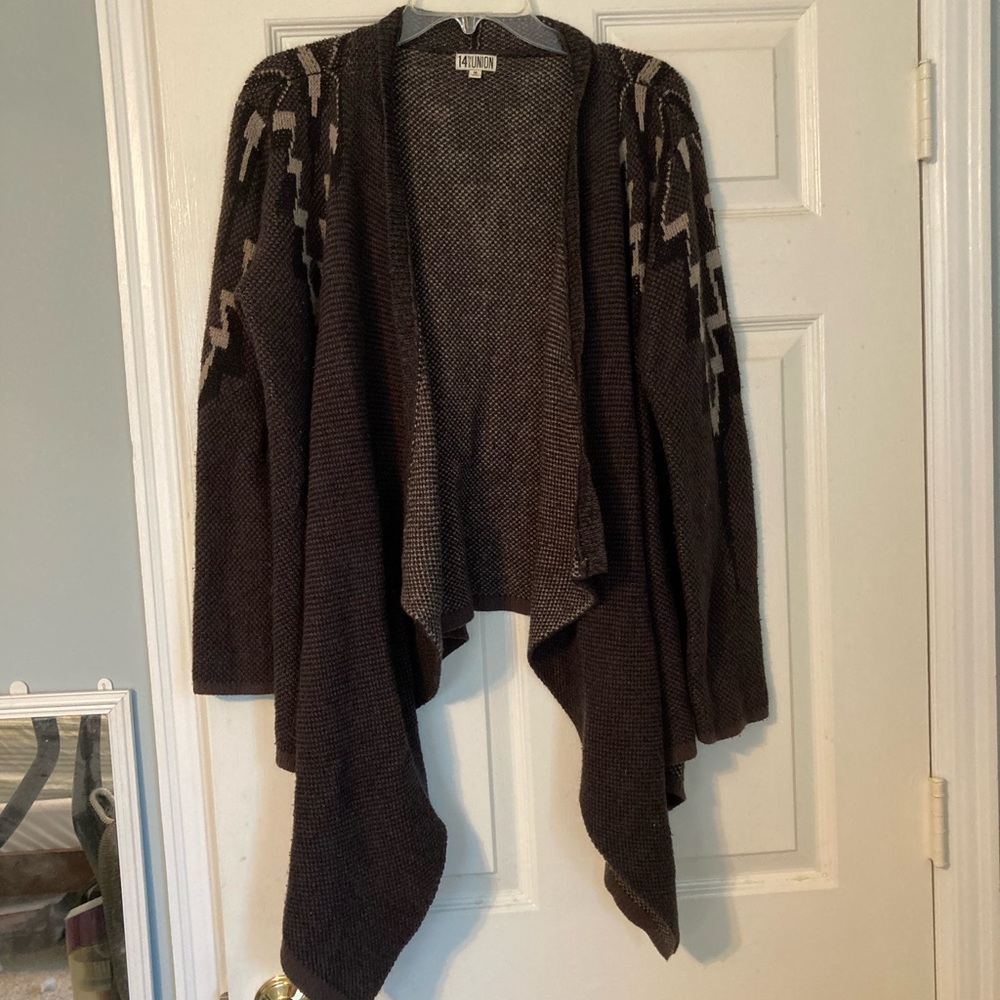 Warm patterned sweater